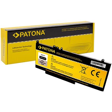 E-shop PATONA für Dell Latitude E5250 / E5450 / E5550 6000 mAh Li-lon 7,6 V.