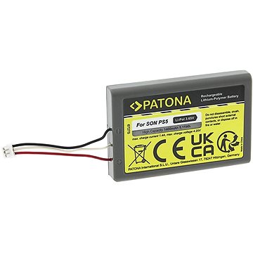 E-shop PATONA baterie pro Sony Playstation 5 / PS5 Li-Pol 1400mAh 3,65V