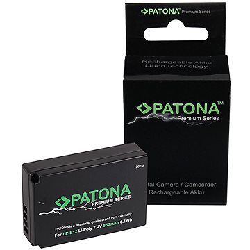E-shop PATONA für Canon LP-E12 850mAh Li-Ion PREMIUM