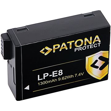 E-shop PATONA für Canon LP-E8/LP-E8+ 1300mAh Li-Ion Protect
