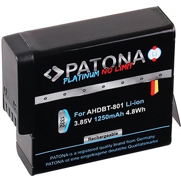 E-shop PATONA für GoPro Hero 5/6/7/8 1250mAh Li-Ion Platinum