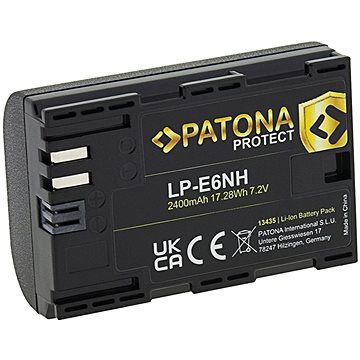 E-shop PATONA für Canon LP-E6NH 2250mAh Li-Ion Protect EOS R5/R6