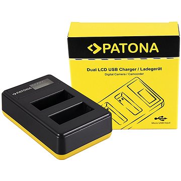E-shop PATONA für Foto Dual LCD Canon LP-E17, USB