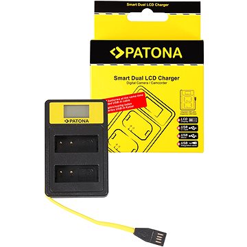 E-shop PATONA für Dual Panasonic DMW-BLG10 mit LCD - USB