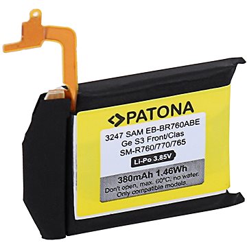 E-shop PATONA Batterie für Samsung Gear S3 - 380 mAh