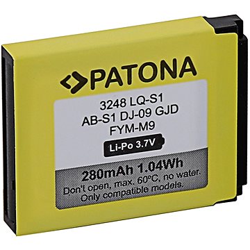 E-shop PATONA Akku für DZ09, QW09, W8, A1, V8, X6 - 280 mAh - LQ-S1