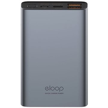 Eloop E36 12000mAh Quick Charge 3.0+ PD (18W) Grey