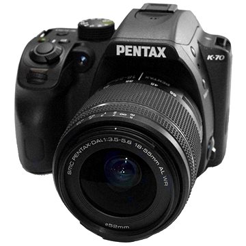 Pentax K-70 + 18–55 mm f/3,5–5,6 DA AL WR