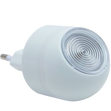 LED směrová lampička 1W/230V se světelným senzorem a otočnou hlavou