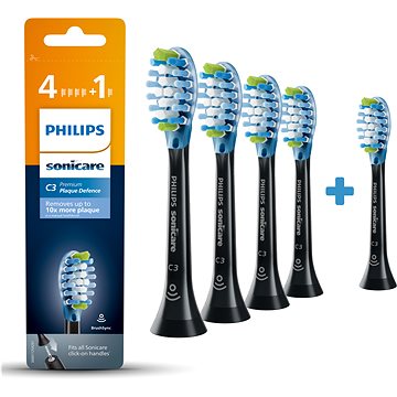 E-shop Philips Sonicare Premium Plaque Defense HX9045/33, 4+1 Stück