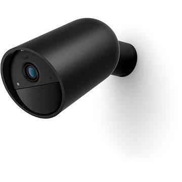 Philips HUE Secure bezpečnostní kamera na baterie, IP65 černá