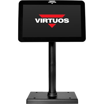 E-shop Virtuos 10.1" SD1010R schwarz, farbiges LCD-Kundendipslay, USB