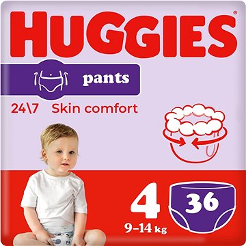 HUGGIES Pants Jumbo vel. 4 (36 ks)