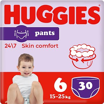 HUGGIES Pants Jumbo vel. 6 (30 ks)