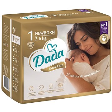 DADA Extra Care Newborn vel. 1, 23 ks