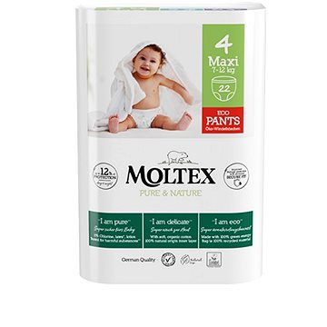 MOLTEX Natahovací plenkové kalhotky Maxi 7-12 kg (22 ks)