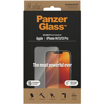 E-shop PanzerGlass Apple iPhone 14/13/13 Pro mit Einbaurahmen