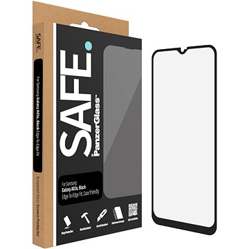 E-shop SAFE. by Panzerglass Samsung Galaxy A03s schwarzer Rahmen (EU-Version)
