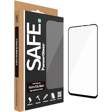 E-shop SAFE. by Panzerglass Realme C35 schwarzer Rahmen