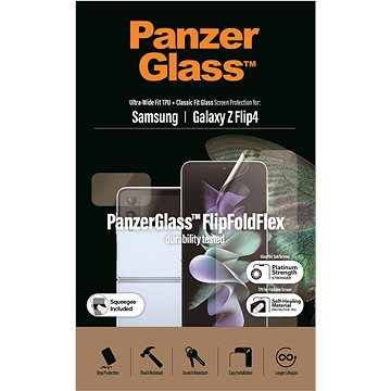 E-shop PanzerGlass Schutzglas für das Samsung Galaxy Z Flip 4 TPU Folie + Glas