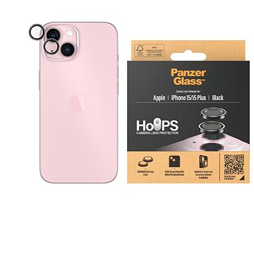 E-shop PanzerGlass Camera Protection Rings Apple iPhone 15 / Plus - Hoops Rings