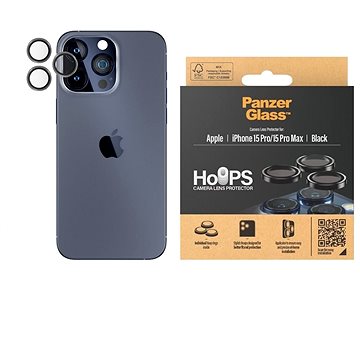 E-shop PanzerGlass Camera Protection Rings Apple iPhone 15 Pro / Pro Max- Hoops Rings
