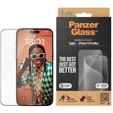 E-shop PanzerGlass Apple iPhone 15 Pro Max mit Einbaurahmen