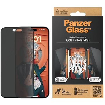 E-shop PanzerGlass Privacy Apple iPhone 15 Plus mit Einbaurahmen