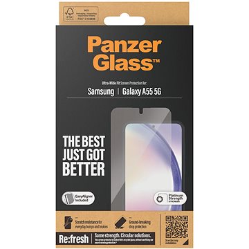 E-shop PanzerGlass Samsung Galaxy A55 5G mit Einbaurahmen