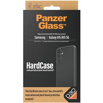 E-shop PanzerGlass HardCase D30 Samsung Galaxy A15/A15 5G (Black edition)