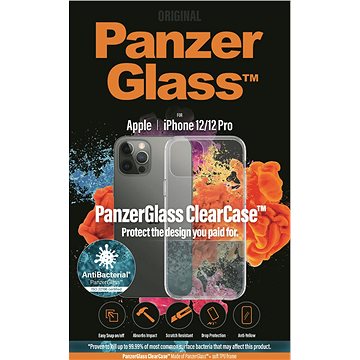 E-shop PanzerGlass ClearCase Antibacterial für Apple iPhone 12/iPhone 12 Pro