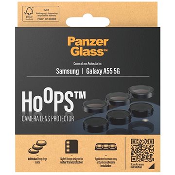 E-shop PanzerGlass HoOps Samsung Galaxy A55 5G (Schutz der Kameralinse)