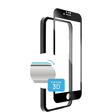 E-shop FIXED 3D FullGlue-Cover mit Applikator für Apple iPhone 7/8/SE (2020/2022) schwarz