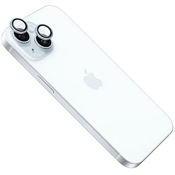 E-shop FIXED Camera Glass für Apple iPhone 15/15 Plus hellblau