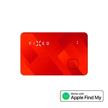 E-shop FIXED Tag Card mit Unterstützung für Find My Wireless Charging orange