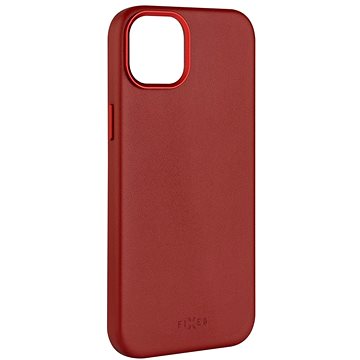 FIXED MagLeather s podporou MagSafe pro Apple iPhone 15 Plus červený