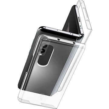 E-shop Cellularline Clear Case für Samsung Galaxy Z Fold4 - transparent