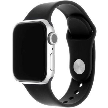 E-shop FIXED Silicone Strap SET für Apple Watch 42/44/45/Ultra 49mm - schwarz