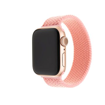 E-shop FIXED Elastic Nylon Strap für Apple Watch 42/44/45/Ultra 49mm Größe S pink
