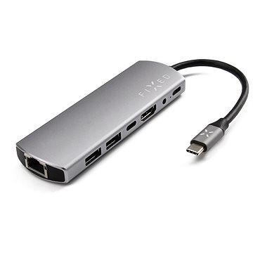 FIXED HUB 7IN1 s rozhraním USB-C pro notebooky a tablety