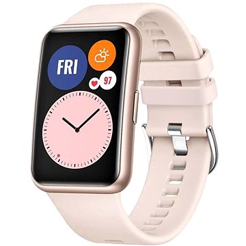 E-shop FIXED Silikonarmband für Huawei Watch FIT - rosa