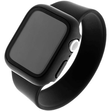 FIXED Pure+ s temperovaným sklem pro Apple Watch 44mm černé