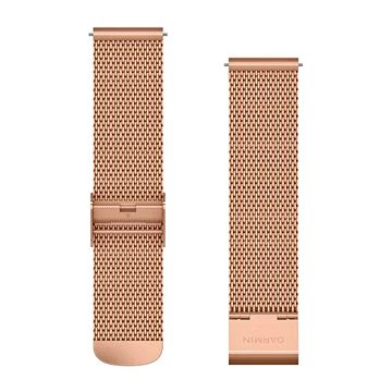 E-shop Garmin Quick Release 20 Milanese-Armband - rosegold