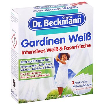 DR. BECKMANN intenzivní čistič záclon 3× 40 g