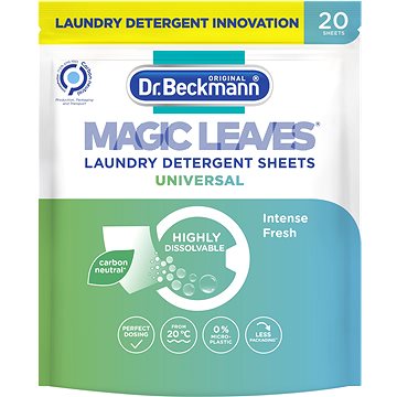 DR. BECKMANN Magic Leaves Universal ubrousky na praní 20 ks