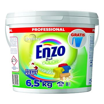DELUXE Enzo Professional 2in1 Color 6,5 kg (92 praní)
