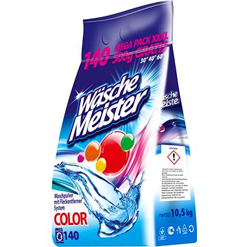 WASCHE MEISTER Color 10,5 kg (140 praní)