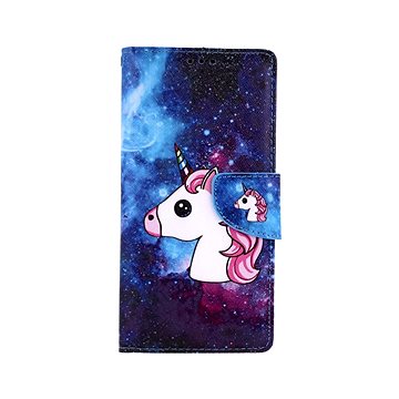TopQ Huawei P Smart Pro knížkové Space Unicorn 47345