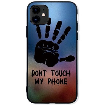 TopQ LUXURY iPhone 11 pevný Don´t Touch Hand 45431
