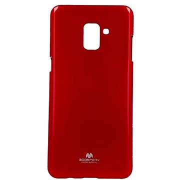 Mercury Samsung A8 Plus 2018 silikon červený 28264